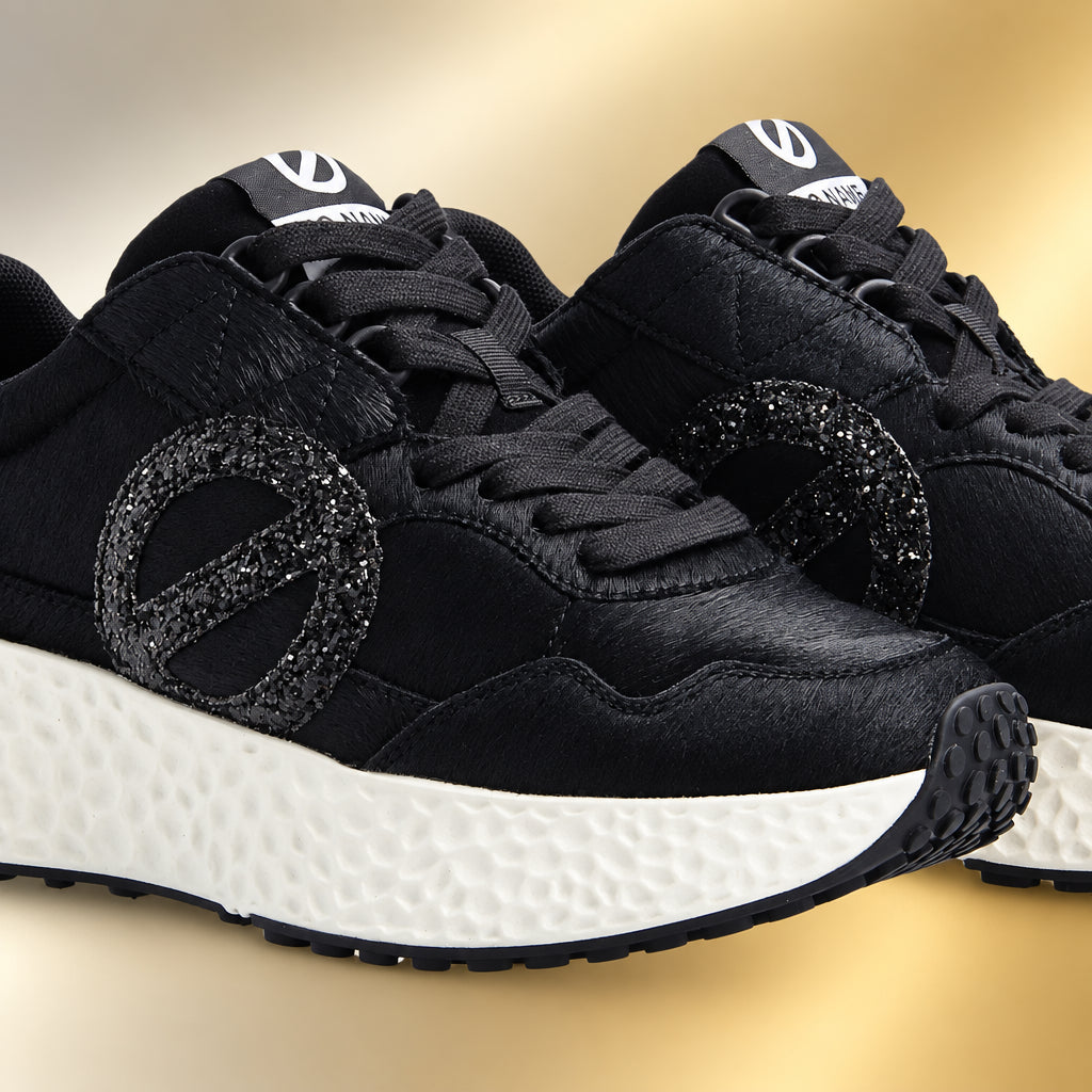 NO NAME SNEAKERS CARTER JOGGER PONY BLACK/BLACK