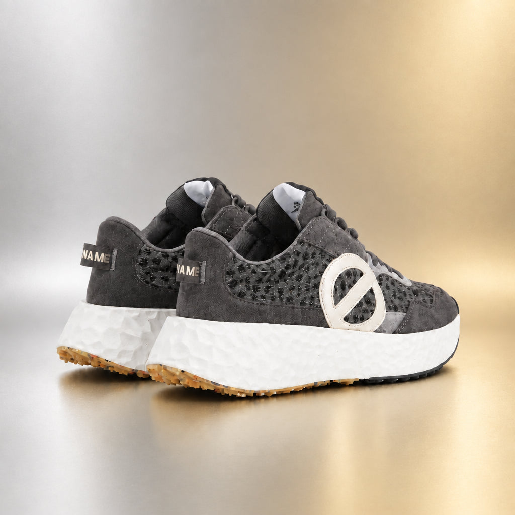 NO NAME SNEAKERS CARTER JOGGER GREY/CARBONE