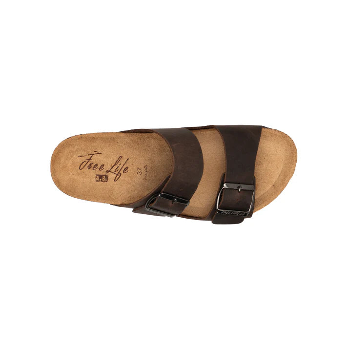 Ciabatta 2 fibbie t. Moro Free Life