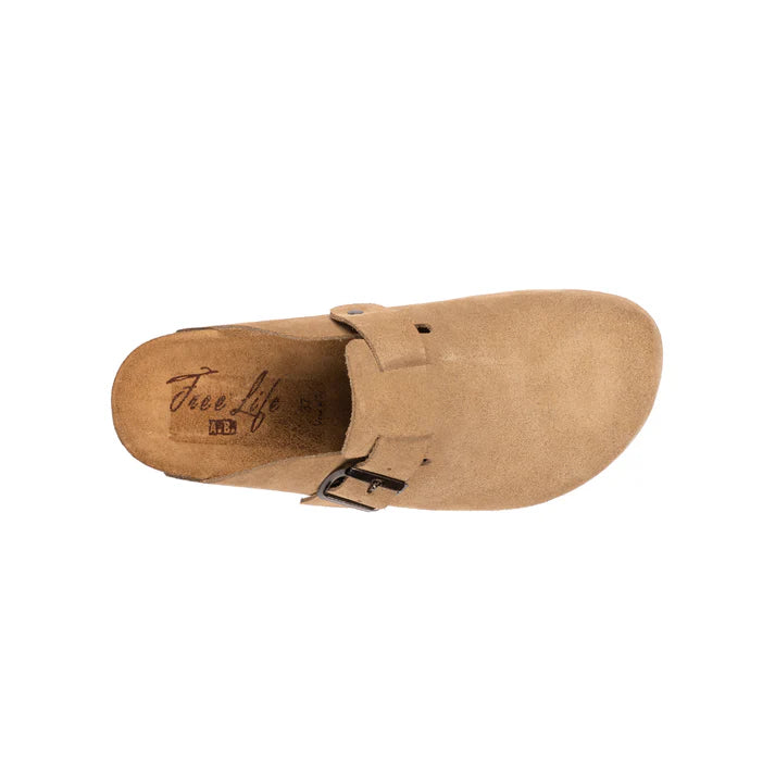 Ciabatta sabot 890 Almond sabbia Free Life Uomo