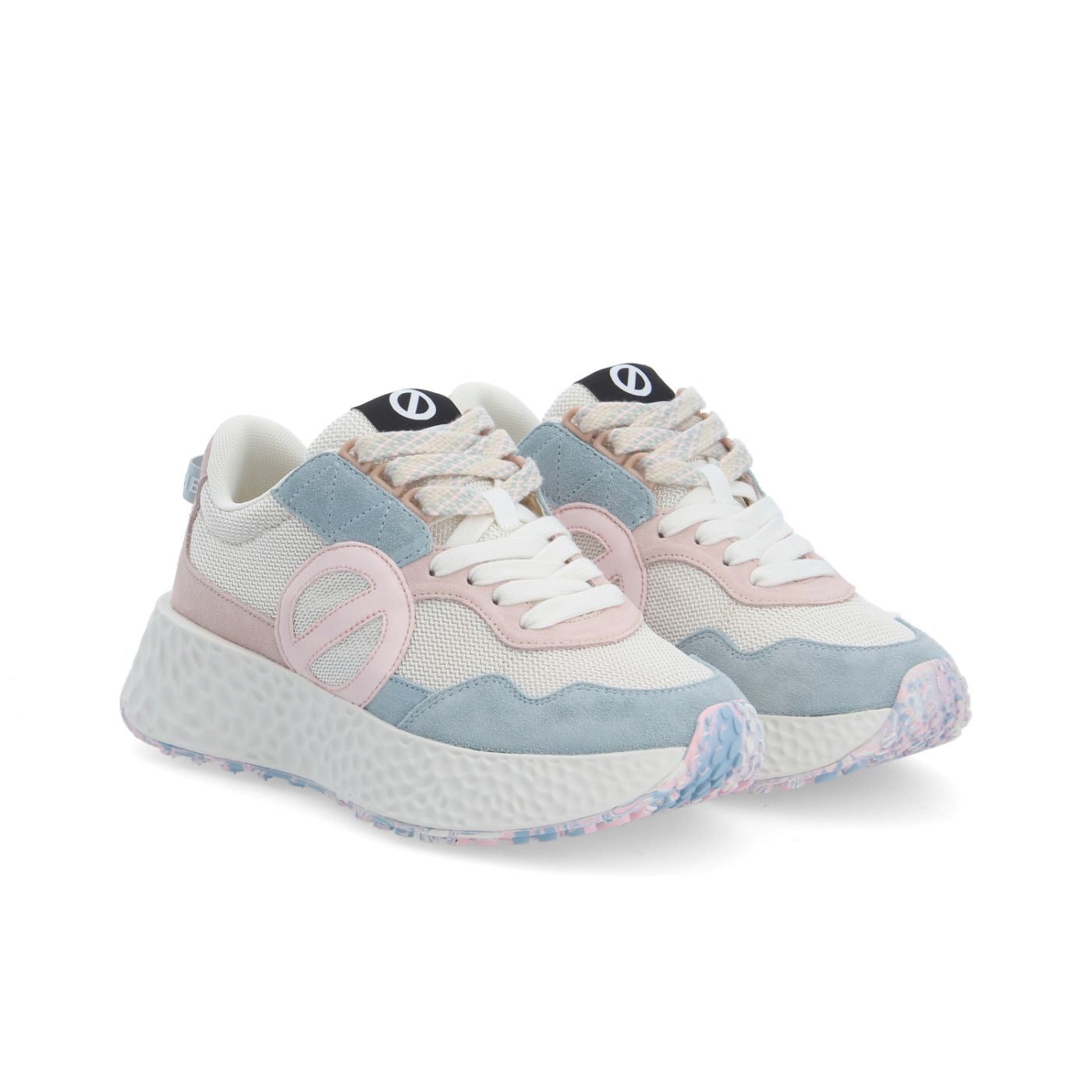 NO NAME SNEAKERS CARTER JOGGER BLU/BIANCO/ ROSA CHIARO