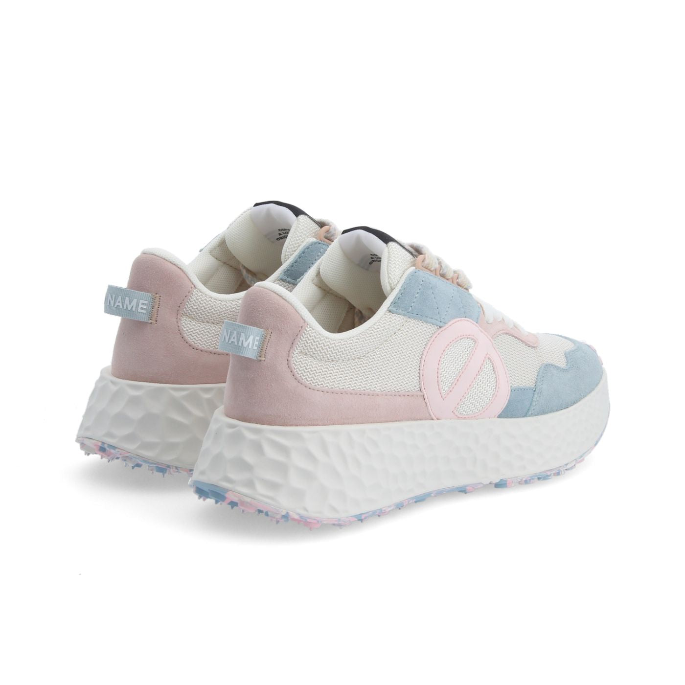 NO NAME SNEAKERS CARTER JOGGER BLU/BIANCO/ ROSA CHIARO