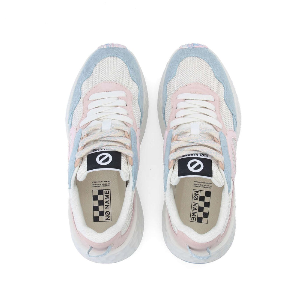 NO NAME SNEAKERS CARTER JOGGER BLU/BIANCO/ ROSA CHIARO