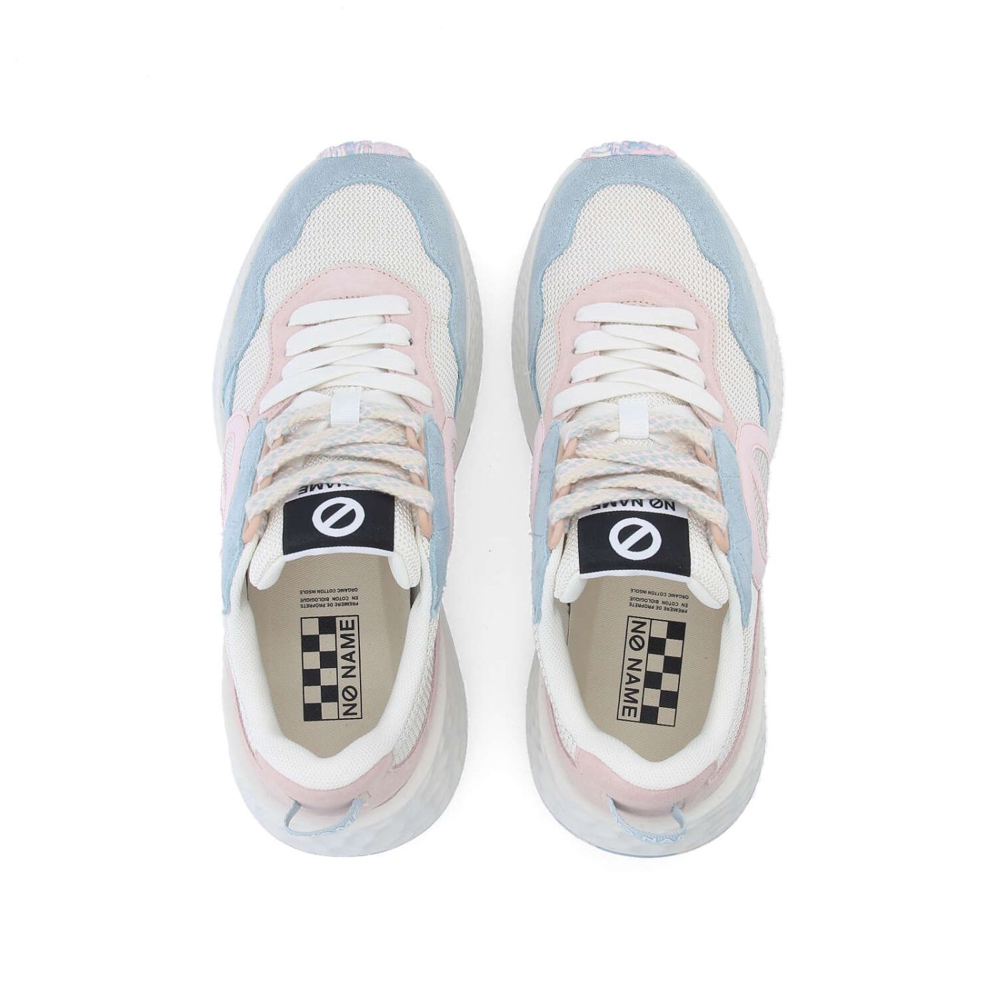 NO NAME SNEAKERS CARTER JOGGER BLU/BIANCO/ ROSA CHIARO