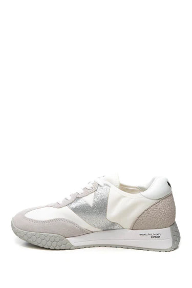 Sneakers Keh.noo donna bianca silver