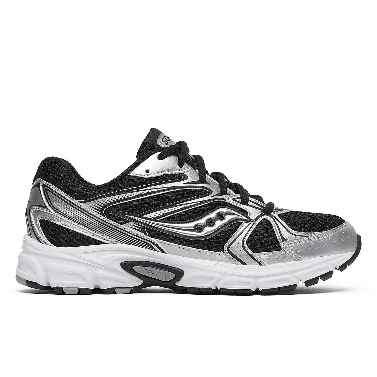 DONNA GRID RIDE MILLENNIUM - Black | Silver - Saucony Originals