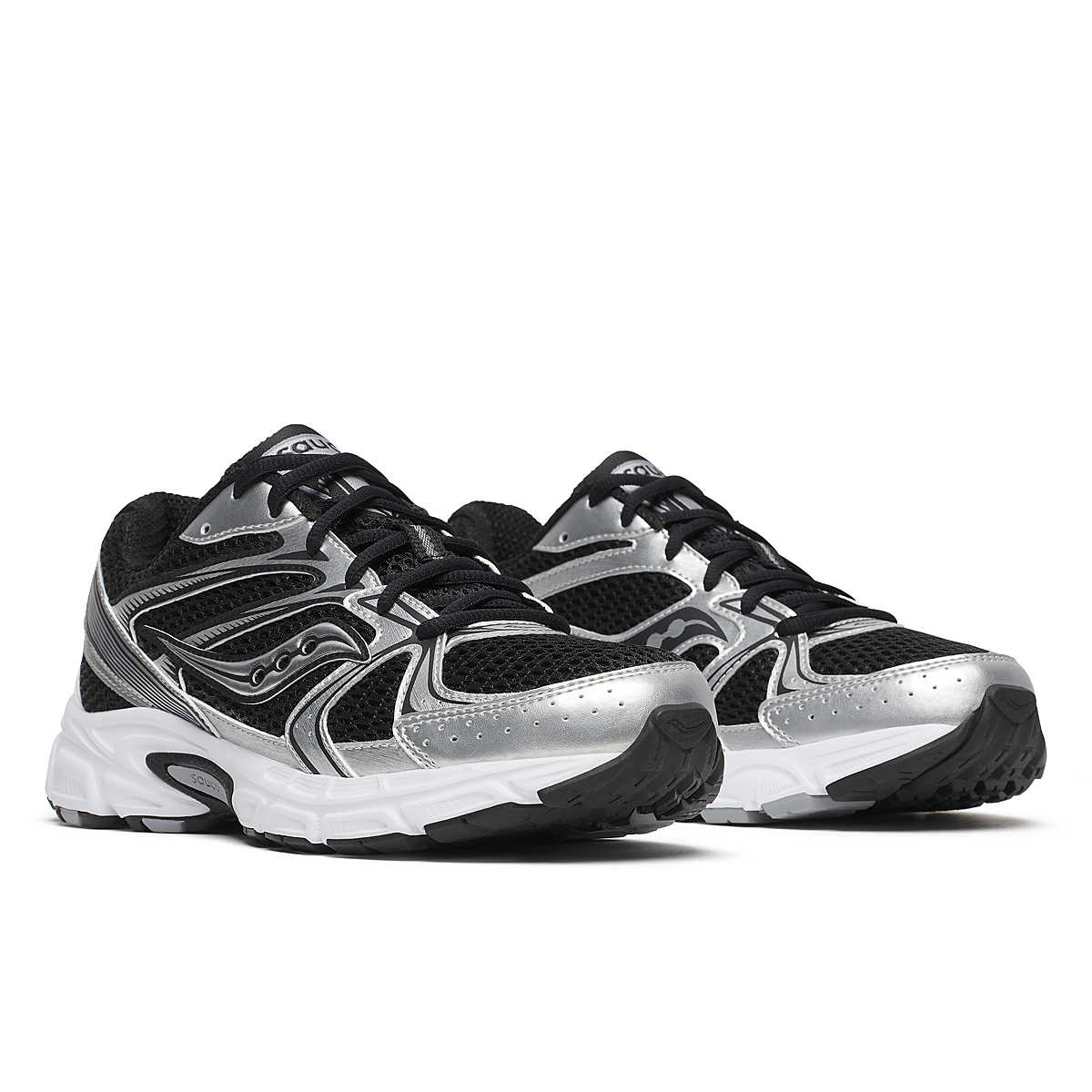 DONNA GRID RIDE MILLENNIUM - Black | Silver - Saucony Originals