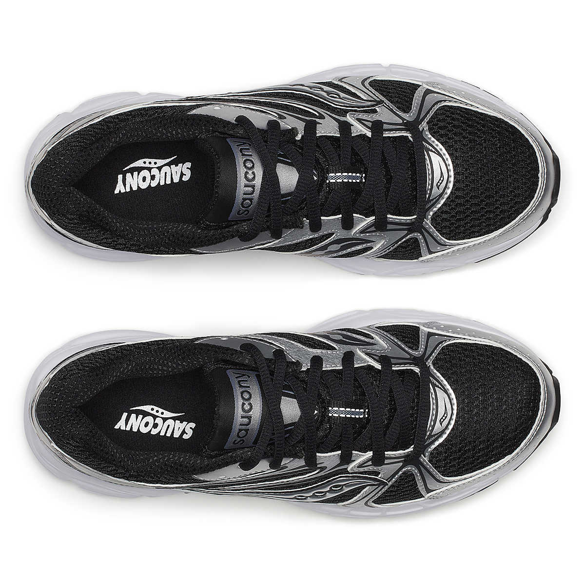 DONNA GRID RIDE MILLENNIUM - Black | Silver - Saucony Originals