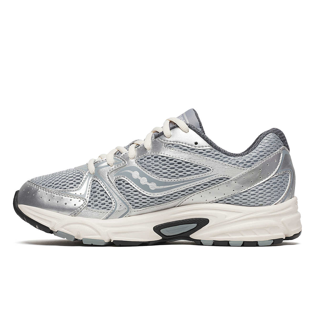 DONNA GRID RIDE MILLENNIUM - Silver | Cream - Saucony Originals