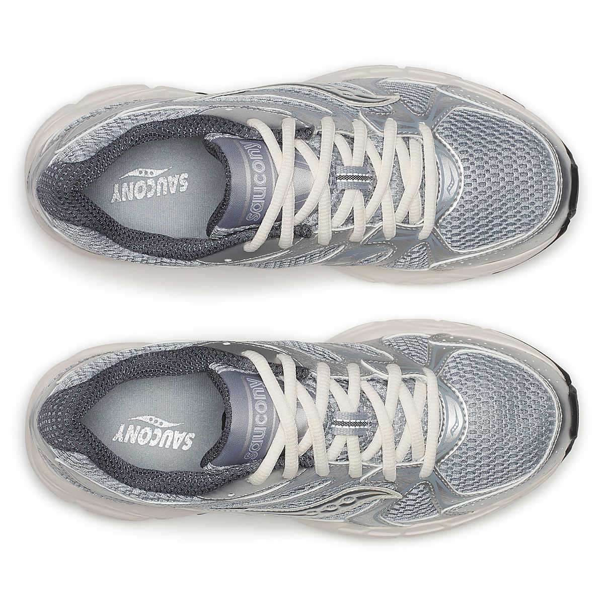 DONNA GRID RIDE MILLENNIUM - Silver | Cream - Saucony Originals