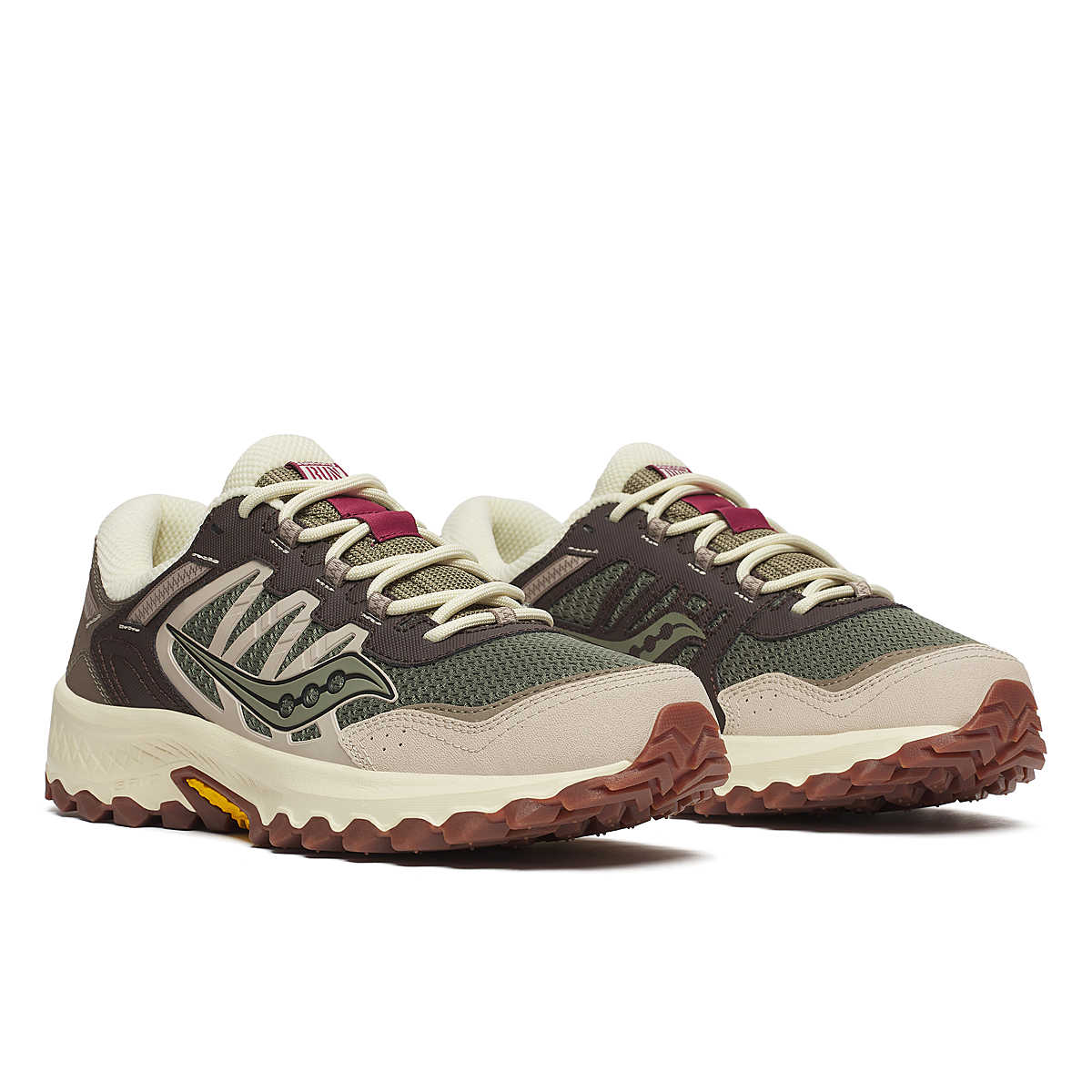 UOMO - GRID PEAK - OLIVE | BROWN - Saucony Originals