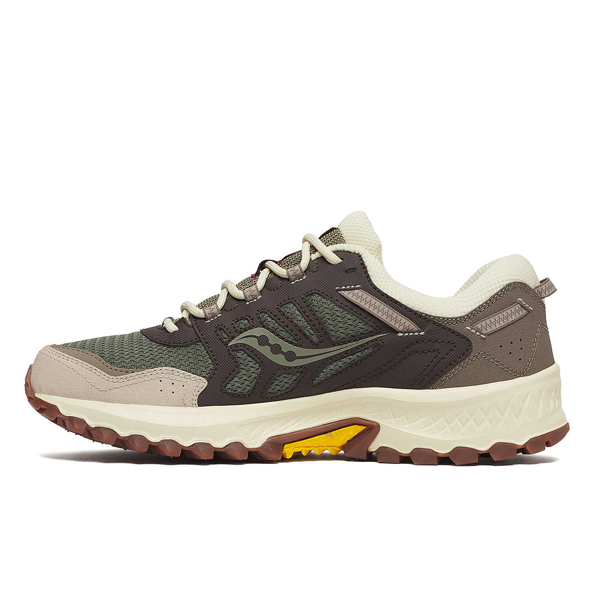 UOMO - GRID PEAK - OLIVE | BROWN - Saucony Originals