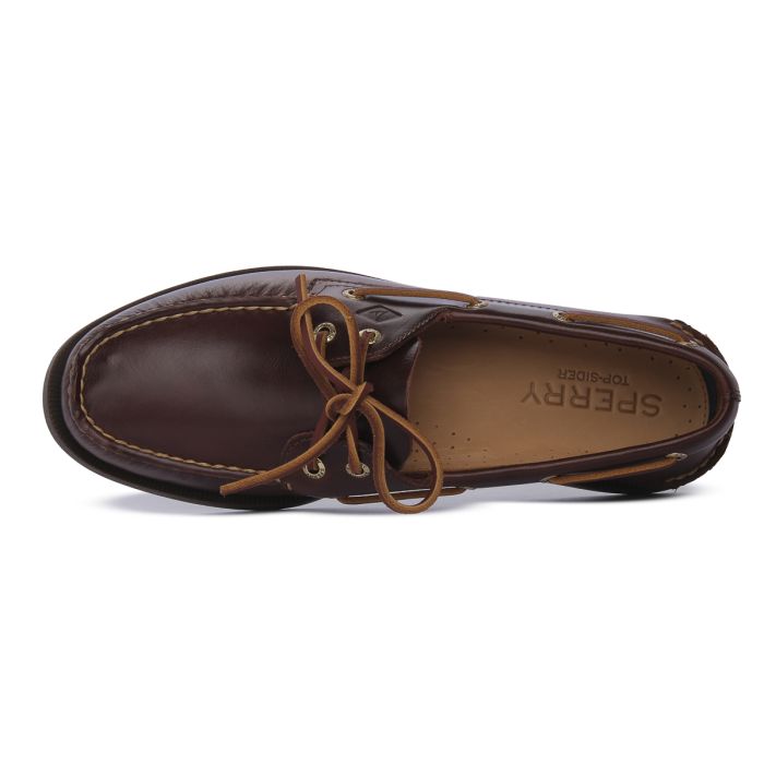 SPERRY BARCA UOMO DARK RED