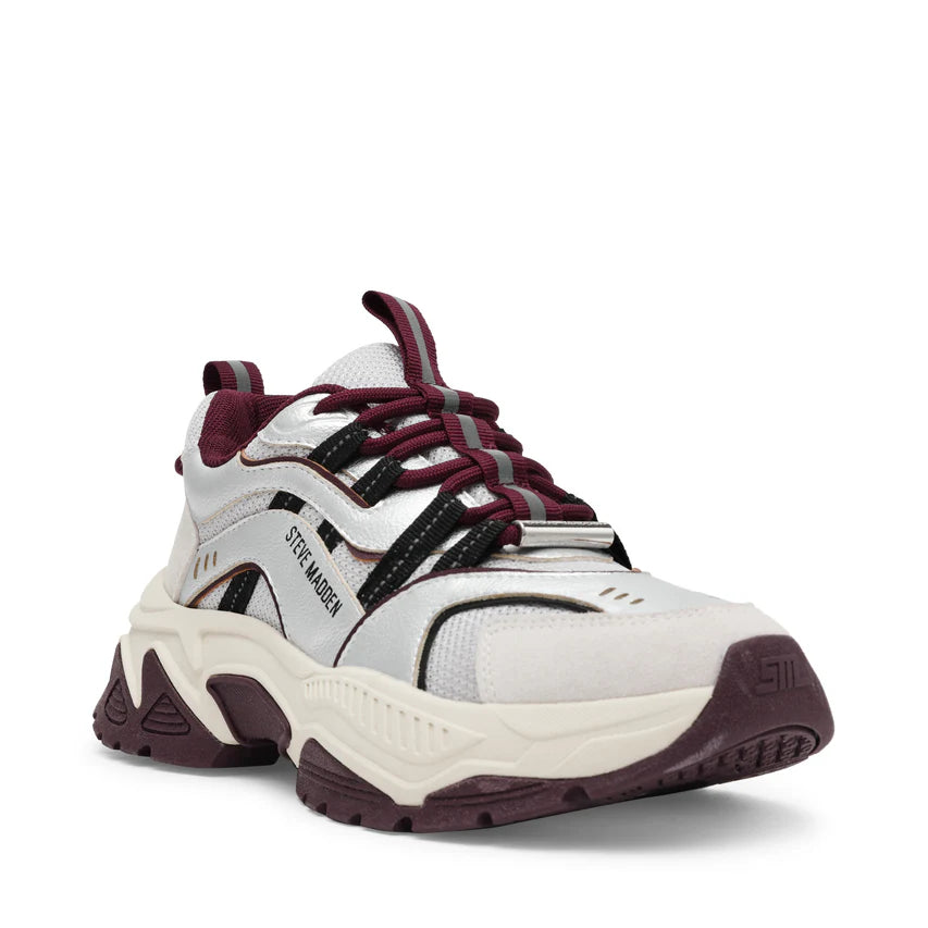Animates sneakers Steve Madden wine
