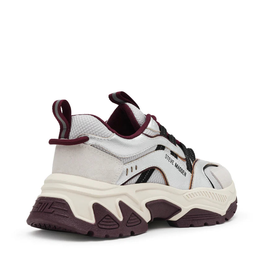 Animates sneakers Steve Madden wine