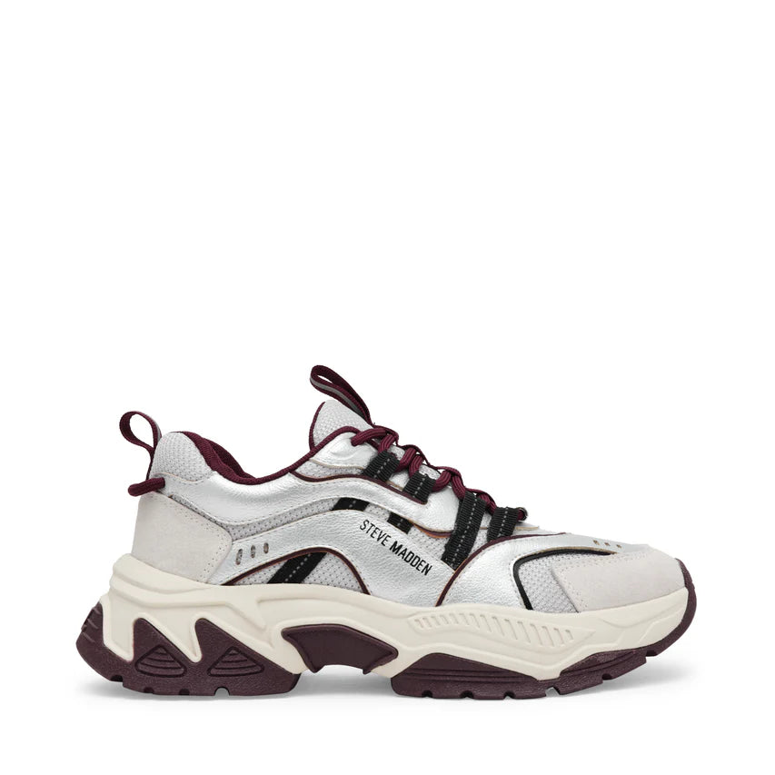 Animates sneakers Steve Madden wine