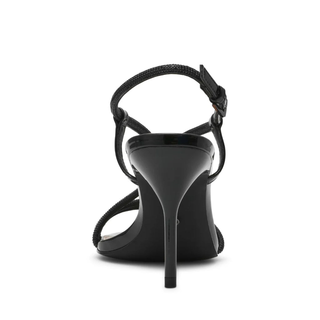 STEVE MADDEN REGALE SANDALO GIOIELLO NERO