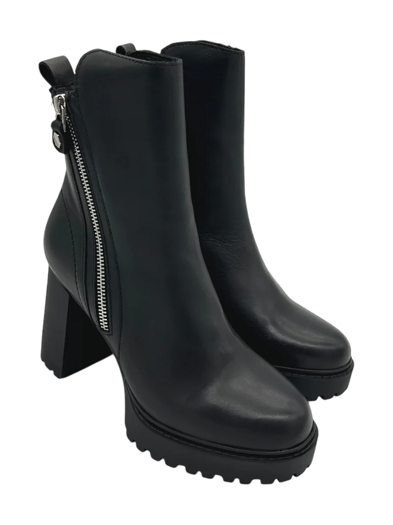 Stivaletto pelle donna CULT Black - Jagger 4334