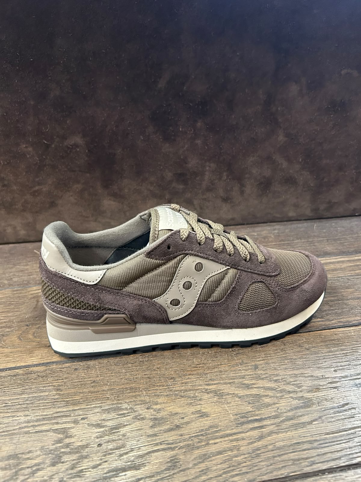 SAUCONY SHADOW ORIGINAL BROWN UOMO