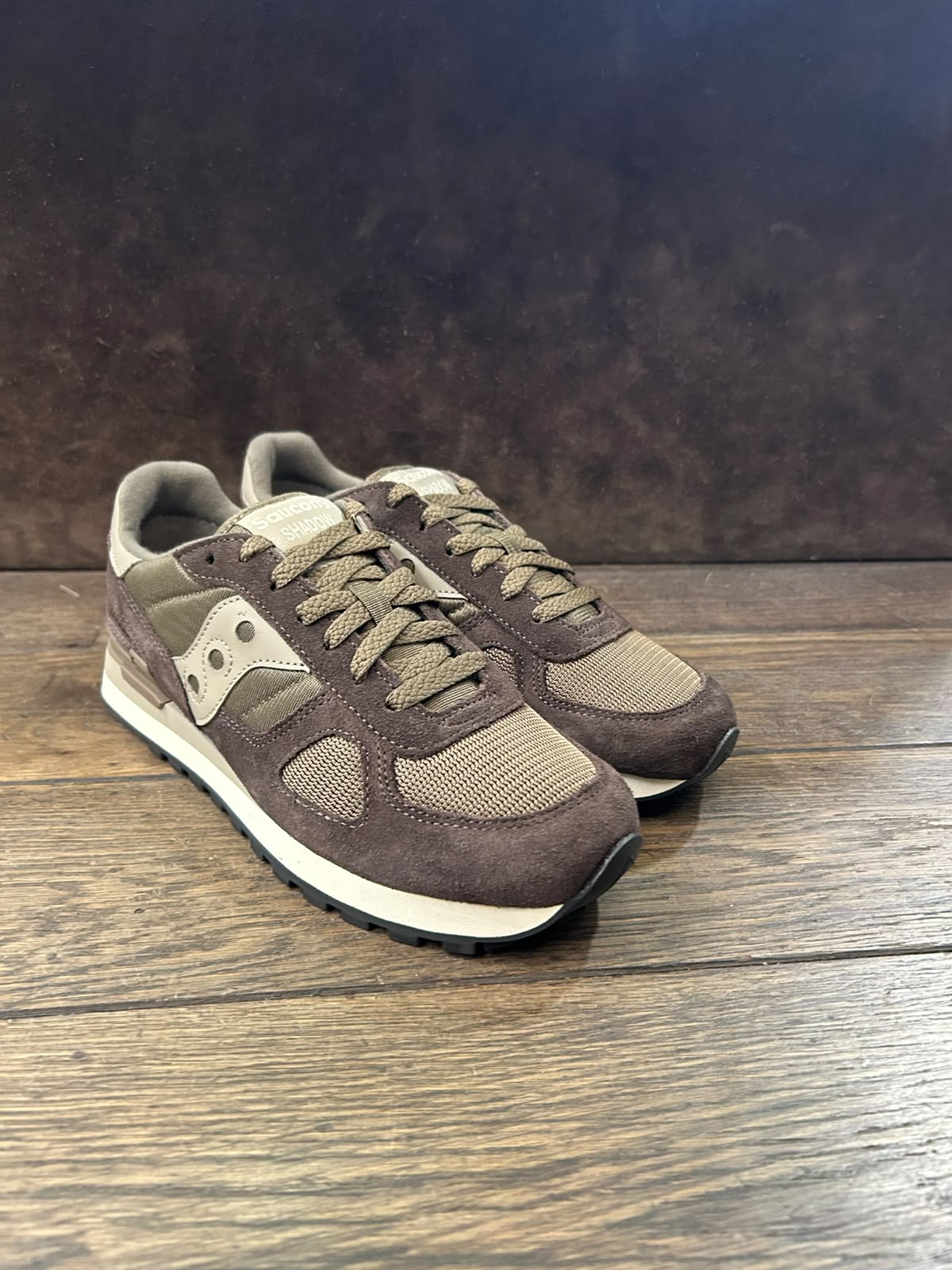 SAUCONY SHADOW ORIGINAL BROWN UOMO