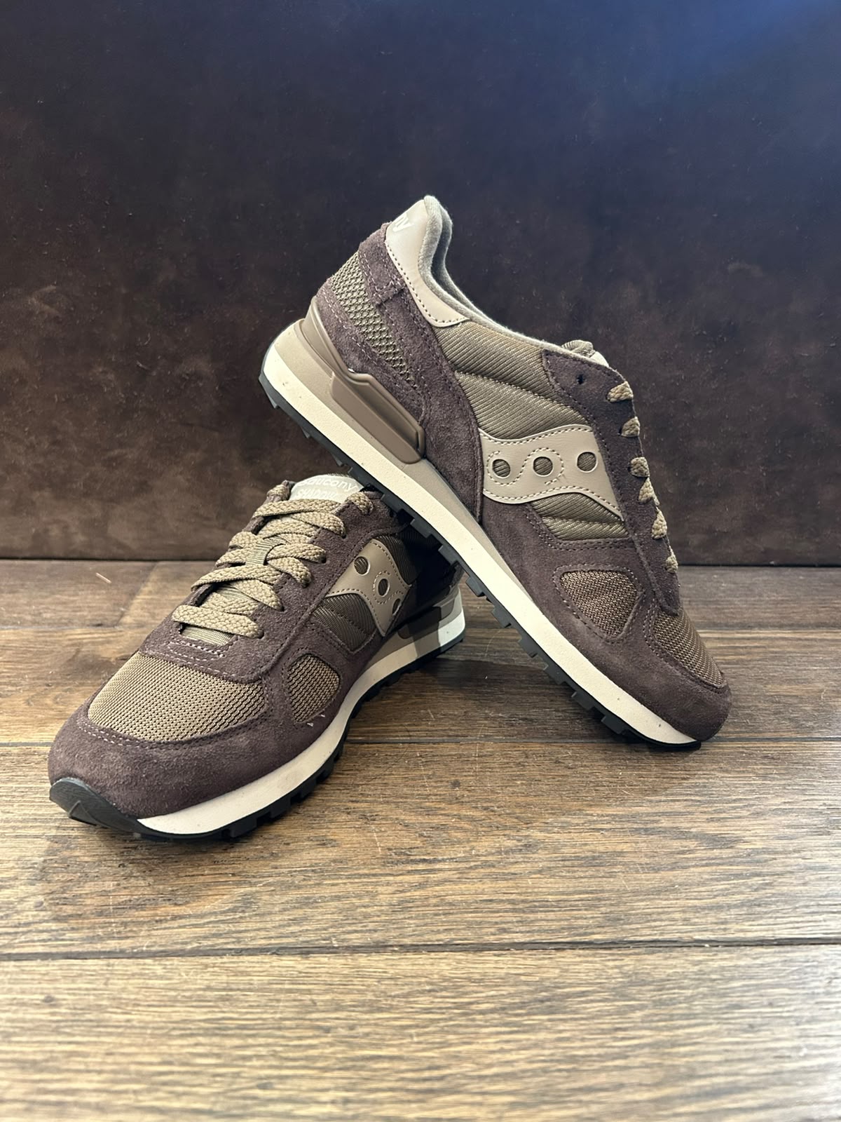 SAUCONY SHADOW ORIGINAL BROWN UOMO