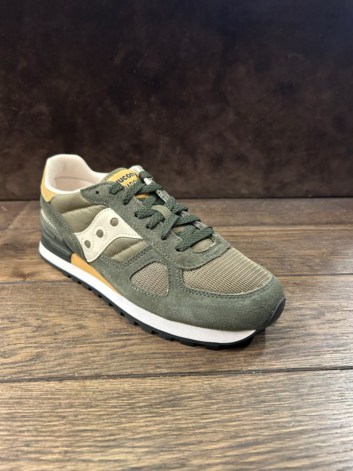 SAUCONY SHADOW ORIGINAL OLIVE/TAN UOMO