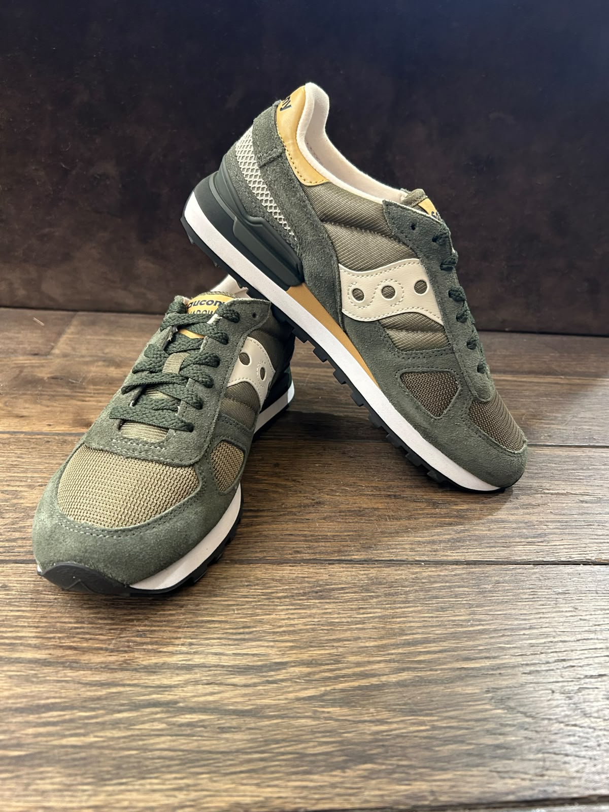 SAUCONY SHADOW ORIGINAL OLIVE/TAN UOMO