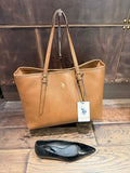 US POLO BORSA BLACKSTONE SHOPPING BROWN
