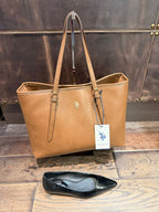 US POLO BORSA BLACKSTONE SHOPPING BROWN