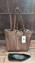 US POLO BORSA DOUBLE FACE ROGERSVILLE M. SHOPPING HORSE