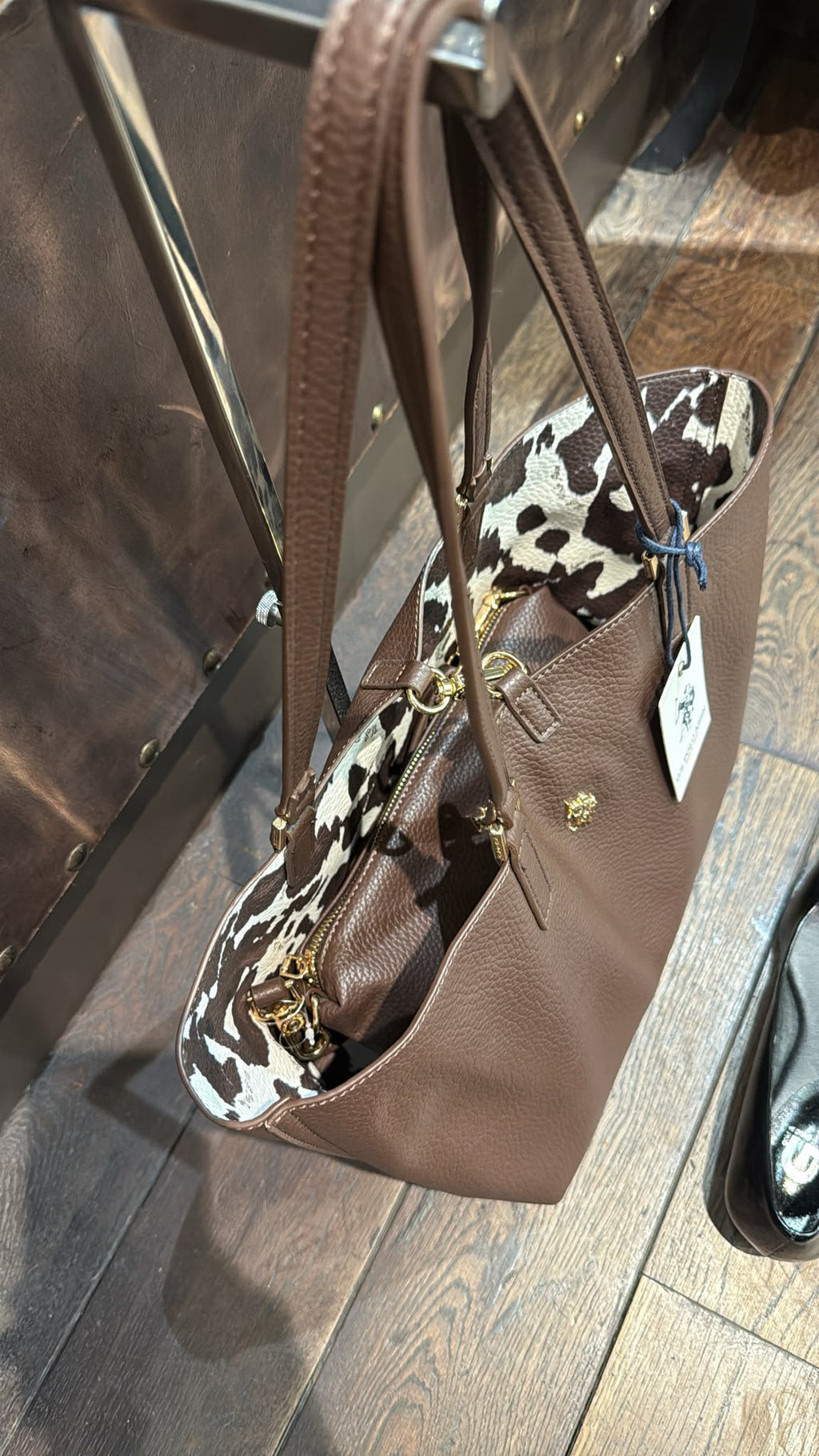 US POLO BORSA DOUBLE FACE ROGERSVILLE M. SHOPPING HORSE