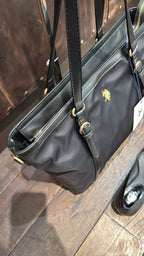 US POLO BORSA HOUSTON SHOPPING BAG NERO