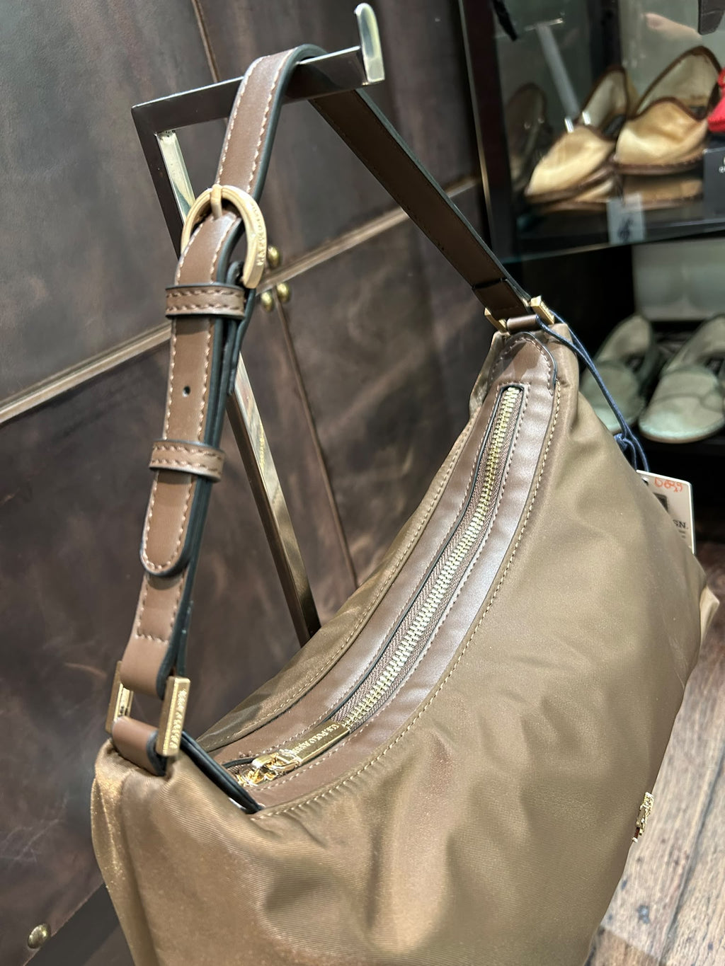 US POLO BORSA HOUSTON HOBO MARRONE