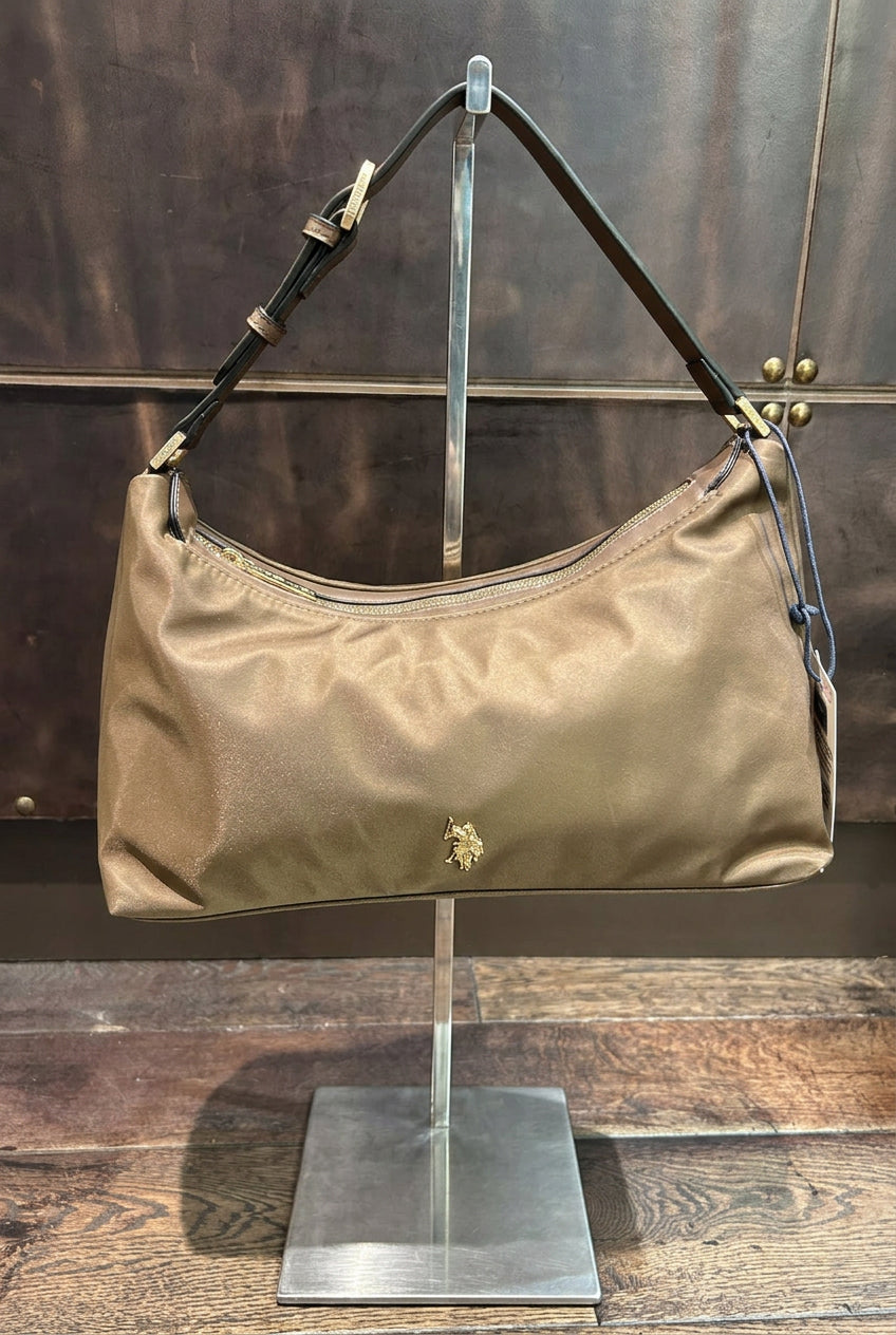 US POLO BORSA HOUSTON HOBO MARRONE