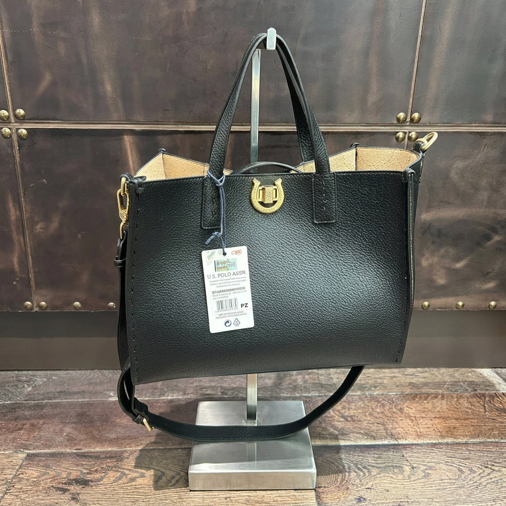 US POLO BORSA MIDDLETON D. HANDLE NERA