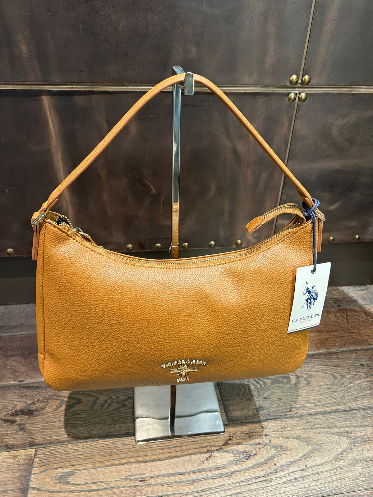 US POLO BORSA STANFORD HOBO MARRONE