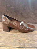 MOCASSINO VERNICE BROWN LINEAELLE