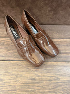 MOCASSINO VERNICE BROWN LINEAELLE