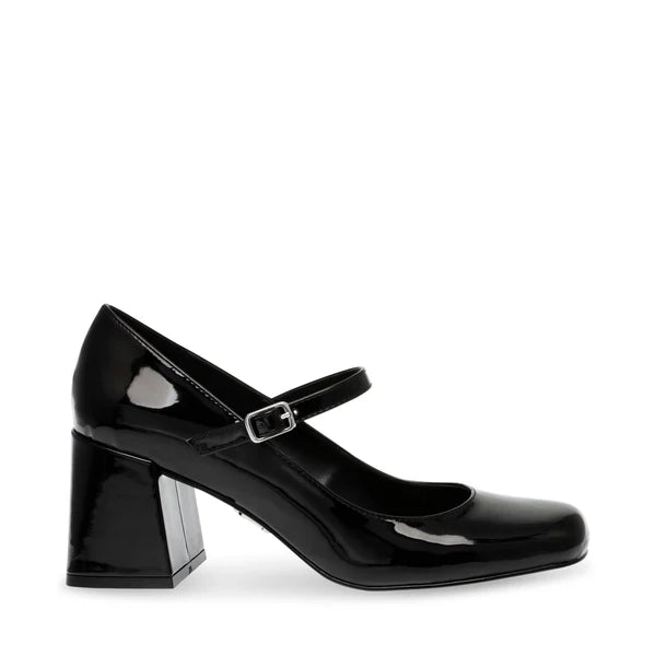 PEP TALK NERO VERNICE - Steve Madden