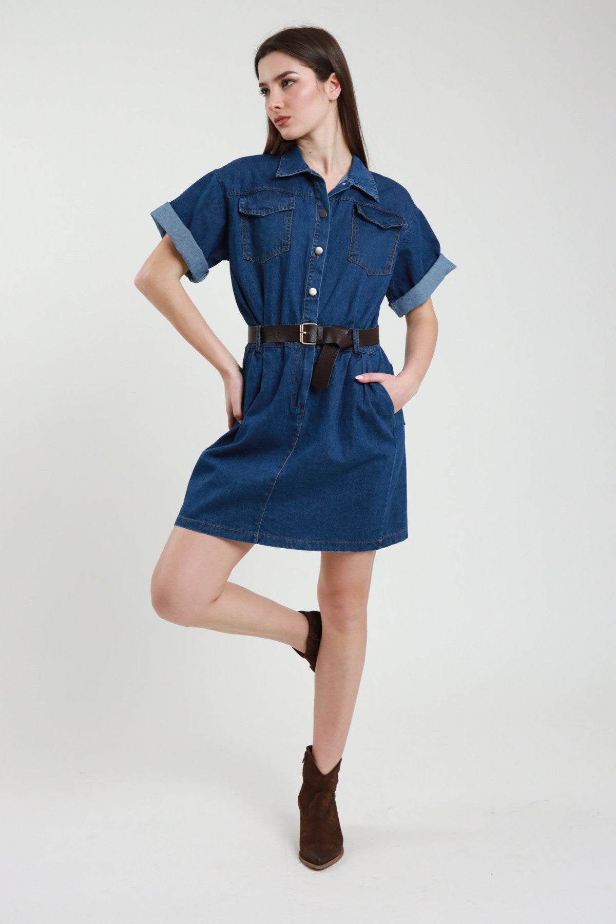 SUSY MIX MINI ABITO DENIM 60270A