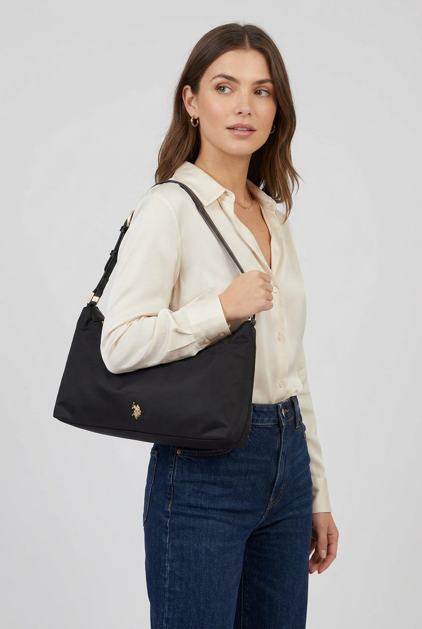 US POLO BORSA HOUSTON HOBO NERA