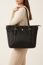 US POLO BORSA HOUSTON SHOPPING BAG NERO