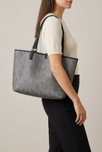 US POLO BORSA DOUBLE FACE MALIBU MEDIUM SHOPPING BAG BLACK