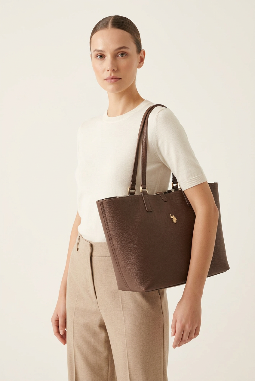 US POLO BORSA DOUBLE FACE ROGERSVILLE M. SHOPPING HORSE