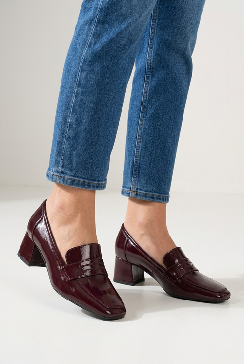 MOCASSINO VERNICE BLACK LINEAELLE