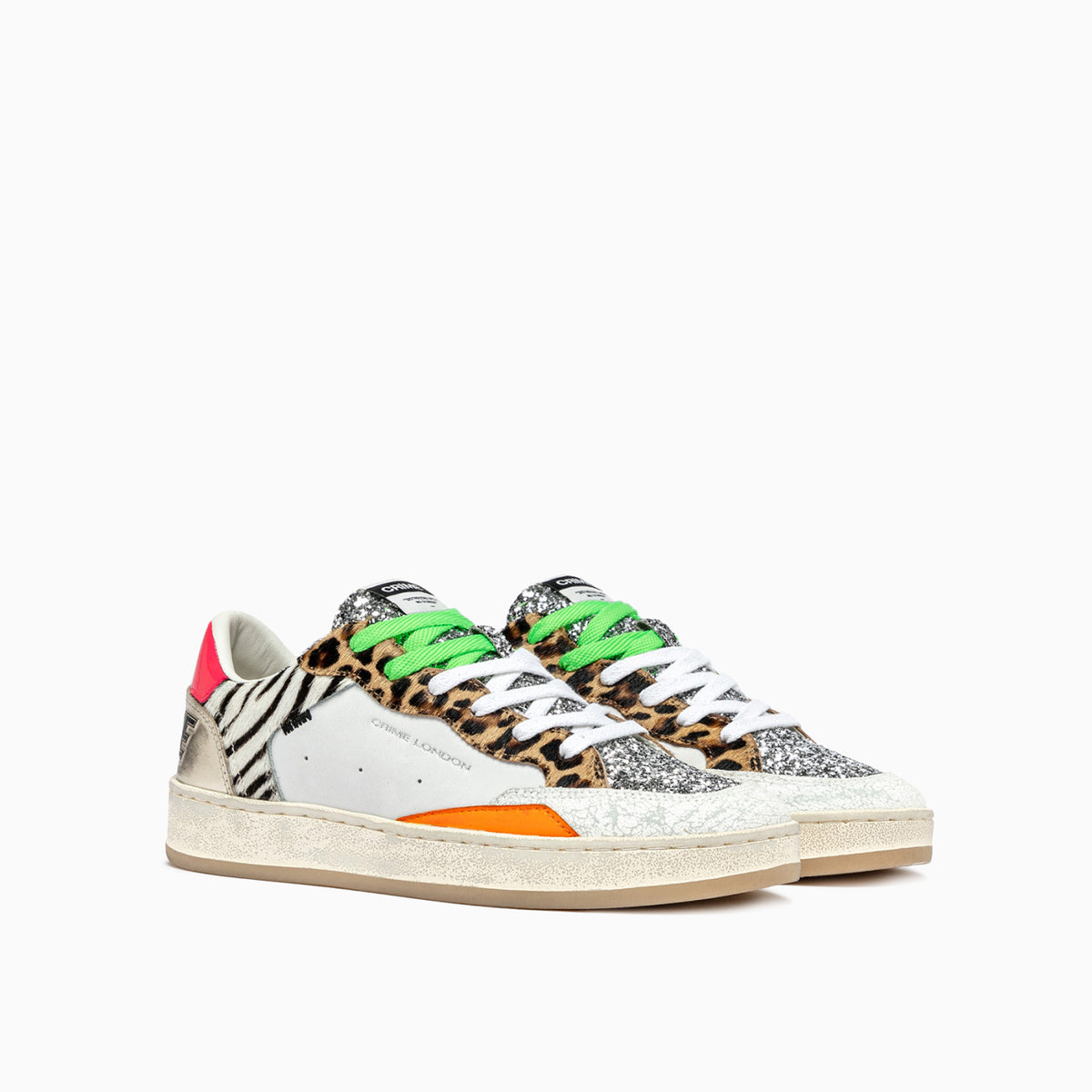 Sneakers Donna Crime London CHELSEA MULTI LEO