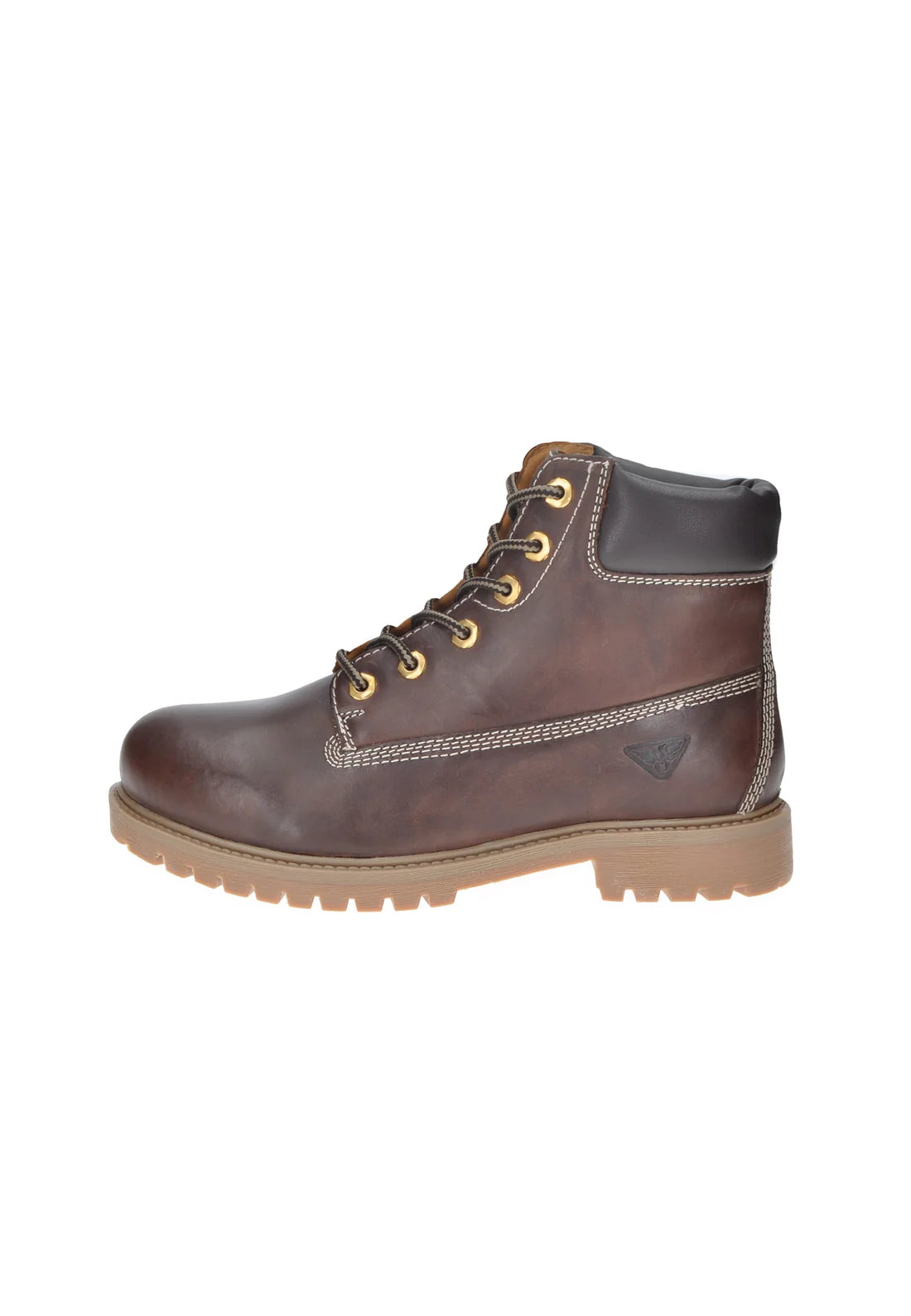 DOCKSTEPS STIVALETTI STRINGATI - MARRONE
