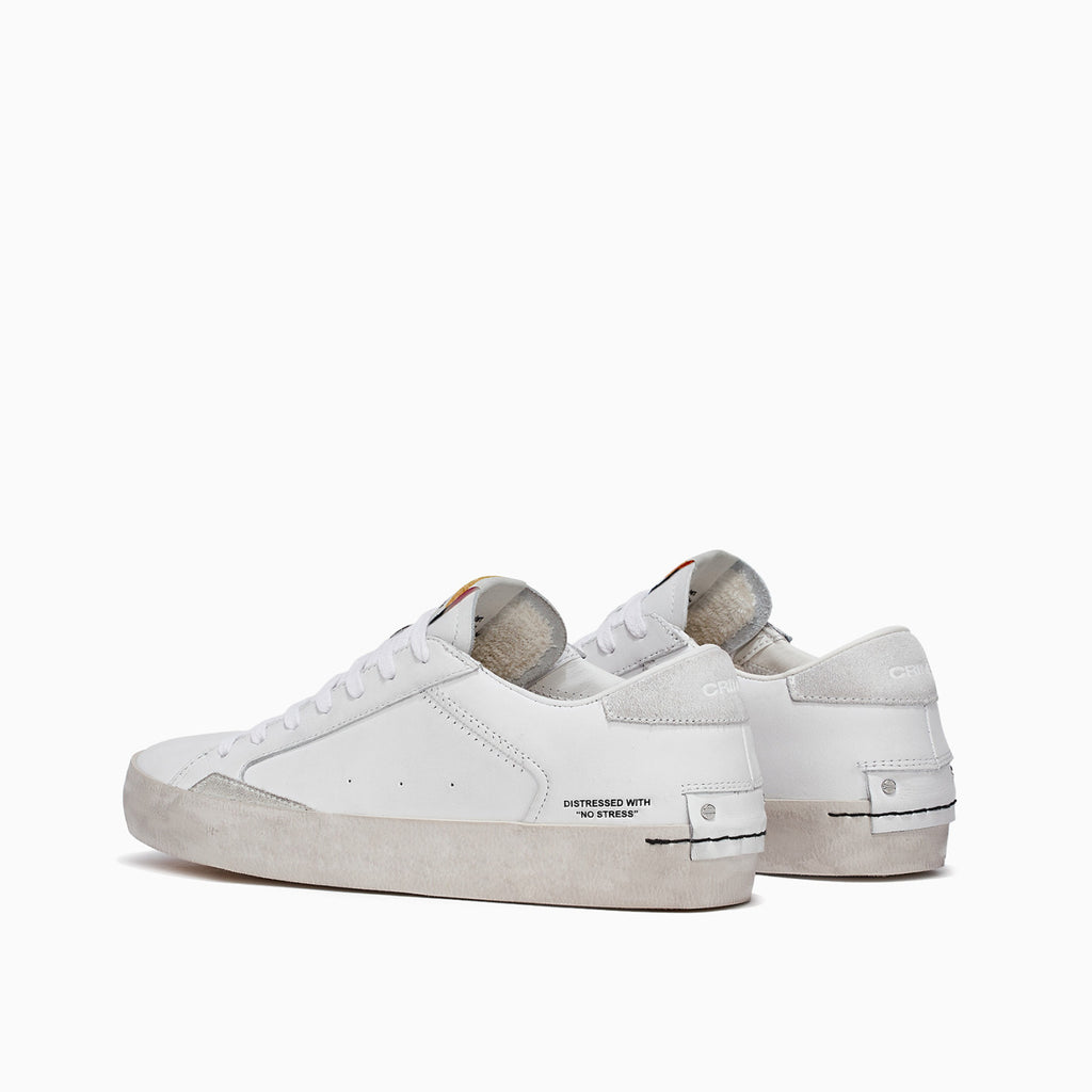 Sneakers Donna - DISTRESSED TOTAL BIANCA - Crime London