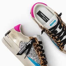 Sneakers Donna - SK8 DELUXE MULTICOLOR LEO - Crime London