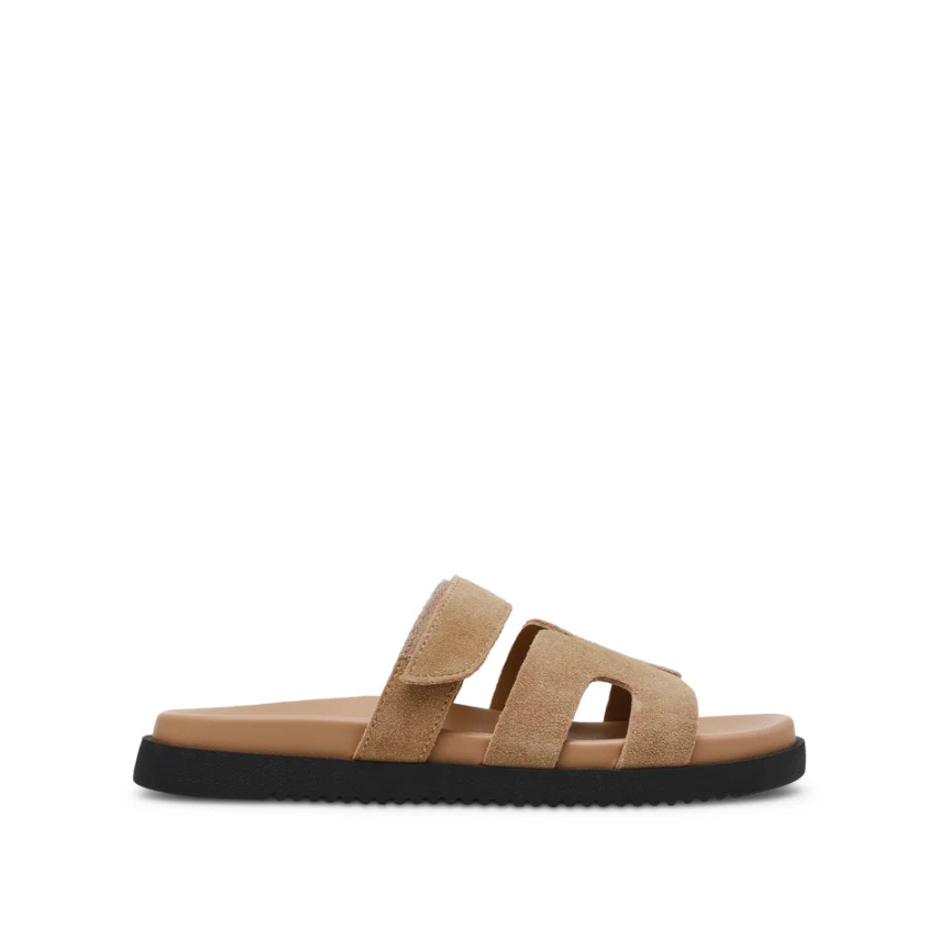 STEVE MADDEN MISSILE TAUPE SUEDE